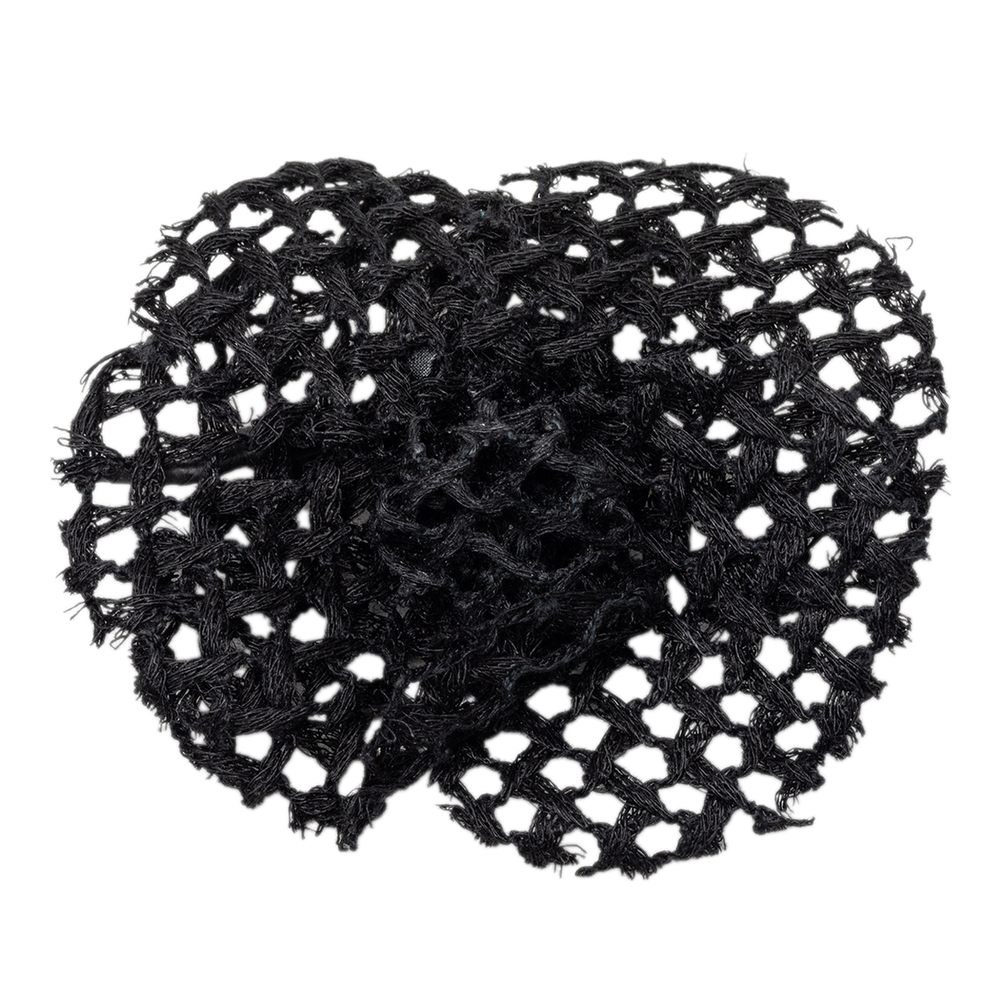 Pre-Loved Chanel Mesh Camellia Pin Brooch